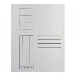 Dosar plic, carton, alb, 10 bucati/set