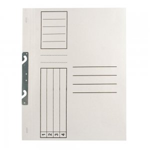 Dosar incopciat standard 1/1, alb