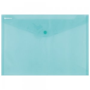 Mapa documente, Donau, A4, inchidere cu capsa, plastic, verde transparent Mapa documente, Donau, A4, inchidere cu capsa, plastic, verde transparent