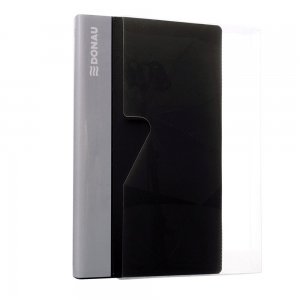 Clasor pentru carti de vizita Donau, 120 carti vizita, negru Clasor pentru carti de vizita Donau, 120 carti vizita, negru