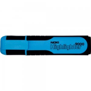 Textmarker Noki Wide 9000, varf retezat, 1-5 mm, albastru