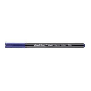 Marker Edding 1300, tip carioca, varf 2 mm, albastru Marker Edding 1300, tip carioca, varf 2 mm, albastru
