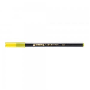 Marker Edding 1340, varf tip pensula, galben Marker Edding 1340, varf tip pensula, galben