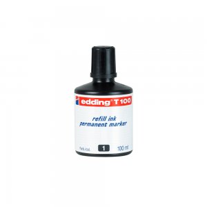 Tus Edding T100 pentru marker permanent, negru, 100ml