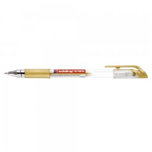 Roller cu gel, Edding, Cristal Jelly 2185, 0.7 mm, plastic, auriu