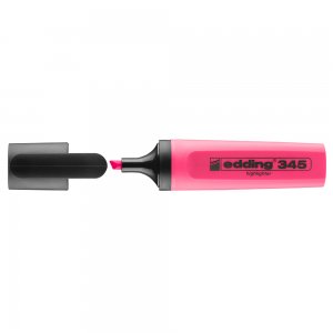 Textmarker Edding 345, varf 2-5 mm, roz