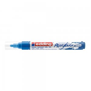 Marker acrilic Edding 5100, vf 2-3 mm, albastru Marker acrilic Edding 5100, vf 2-3 mm, albastru