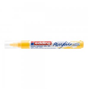 Marker acrilic Edding 5100, varf 2-3 mm, portocaliu deschis Marker acrilic Edding 5100, varf 2-3 mm, portocaliu deschis