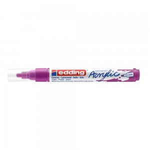 Marker acrilic Edding 5100, varf 2-3 mm, mov Marker acrilic Edding 5100, varf 2-3 mm, mov
