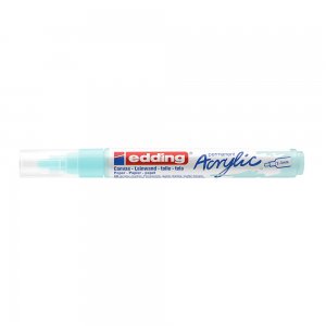Marker acrilic Edding 5100, varf 2-3 mm, albastu pastel Marker acrilic Edding 5100, varf 2-3 mm, albastu pastel