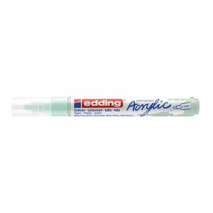 Marker acrilic Edding 5100, varf 2-3 mm, turcoaz deschis Marker acrilic Edding 5100, varf 2-3 mm, turcoaz deschis