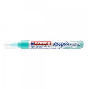 Marker acrilic Edding 5100, varf 2-3 mm, turcoaz Marker acrilic Edding 5100, varf 2-3 mm, turcoaz