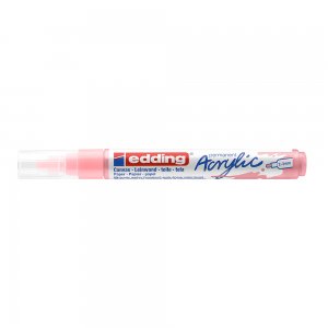 Marker acrilic Edding 5100, varf 2-3 mm, roz deschis Marker acrilic Edding 5100, varf 2-3 mm, roz deschis