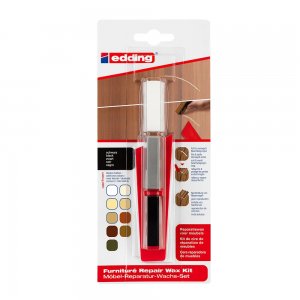 Kit Edding 8901, ceara pentru reparatii mobila, negru, blister Kit Edding 8901, ceara pentru reparatii mobila, negru, blister