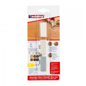 Kit Edding 8902, ceara pentru reparatii pardoseala, alb, blister Kit Edding 8902, ceara pentru reparatii pardoseala, alb, blister
