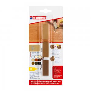 Kit Edding 8902, ceara pentru reparatii pardoseala, stejar, blister Kit Edding 8902, ceara pentru reparatii pardoseala, stejar, blister