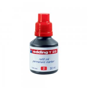 Tus pentru marker permanent Edding T25, 30 ml, rosu