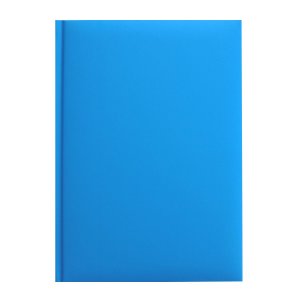 Agenda nedatata A5, hartie offset alb, coperta turquoise