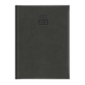 Agenda Dakota, A4, datata, hartie ivory, coperta gri