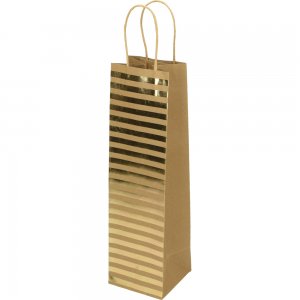 Punga cadou Eco Classic, dimensiune 10x36x10cm, maro design buline Punga cadou Eco Classic, dimensiune 10x36x10cm, maro design buline