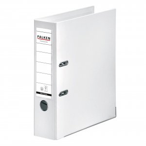 Biblioraft Falken Chromocolor, 80 mm, alb Biblioraft Falken Chromocolor, 80 mm, alb