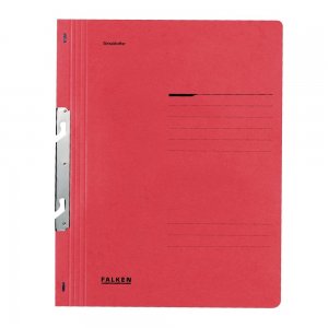 Dosar de incopciat 1/1 Lux Falken, carton, 250 g/mp, rosu