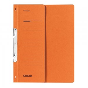 Dosar de incopciat 1/2 Lux Falken, carton, 250 g/mp, portocaliu