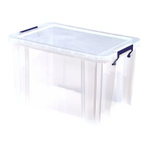 Cutie plastic cu capac Fellowes, ProStore, 26 litri Cutie plastic cu capac Fellowes, ProStore, 26 litri