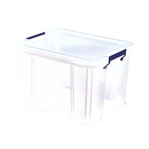 Cutie plastic cu capac Fellowes, ProStore, 36 litri Cutie plastic cu capac Fellowes, ProStore, 36 litri