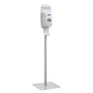 Stand gri de podea pentru dozator Purell TFX & LTX
