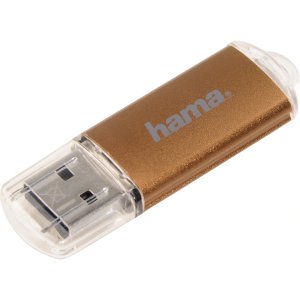 Memorie USB HAMA Laeta 124003, 32GB, USB 3.0, maro Memorie USB HAMA Laeta 124003, 32GB, USB 3.0, maro
