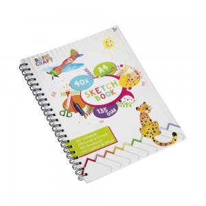 Caiet de desen cu spira Creative Craft, A4 Basic Craft Sketchbook 135g Caiet de desen cu spira Creative Craft, A4 Basic Craft Sketchbook 135g