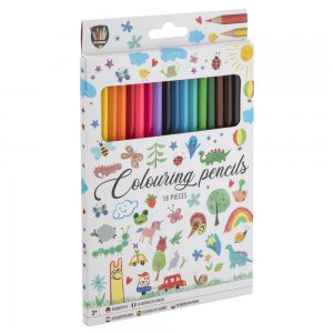 Set 18 creioane colorate Creative Craft