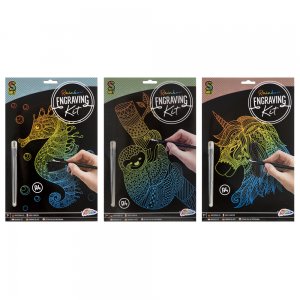 Set Creative Craft, de razuit, A4, animale