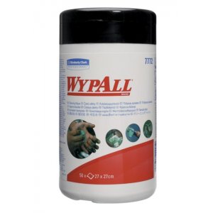 Lavete industriale preumezite Kimberly-Clark Wypall,  verzi,  50 portii/set