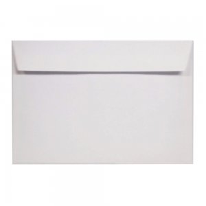 Plic C6, 114 x 162 mm, alb, banda silicon, 80 g/mp, 1000 bucati/cutie