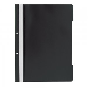 Dosar cu sina si 2 perforatii Noki, negru, 50 bucati/set Dosar cu sina si 2 perforatii Noki, negru, 50 bucati/set