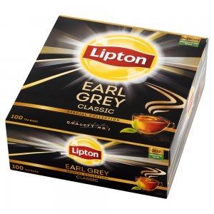 Ceai Lipton, Early Grey, 100 bucati/cutie