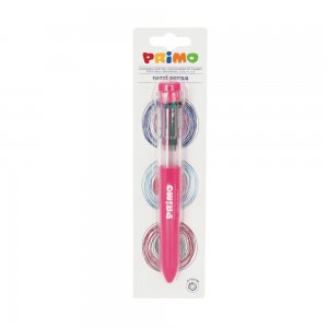 Pix cu 10 culori Morocolor Primo, mecanism retractabil