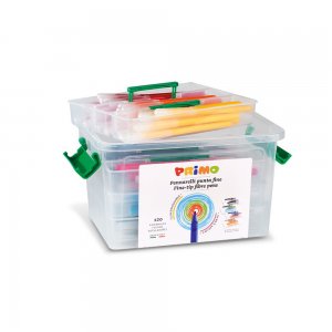 Markere pentru copii Morocolor Primo, varf fin, 120 bucati