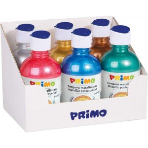 Display culori metalizate, 6 sticle, 300 ml Display culori metalizate, 6 sticle, 300 ml