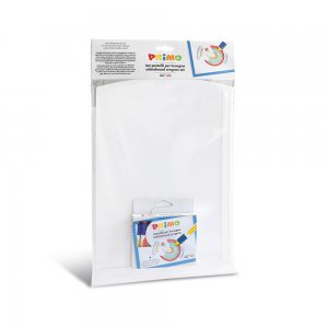 Set Morocolor Primo, tabla alba 35x24 cm, 8 creioane cerate Set Morocolor Primo, tabla alba 35x24 cm, 8 creioane cerate