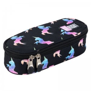 Penar oval St.Right PC01, colectia Rainbow Unicorns, 1 compartiment Penar oval St.Right PC01, colectia Rainbow Unicorns, 1 compartiment