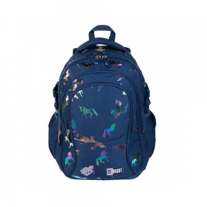 Ghiozdan scolar Majewski, BP01, 4 compartimente, Holo Unicorn Ghiozdan scolar Majewski, BP01, 4 compartimente, Holo Unicorn