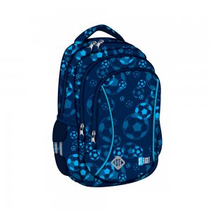 Ghiozdan Majewski, St Right BP26, 3 compartimente, Football Ghiozdan Majewski, St Right BP26, 3 compartimente, Football