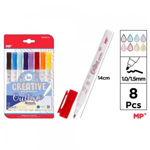 Magic marker Main Paper, 8 bucati/set Magic marker Main Paper, 8 bucati/set