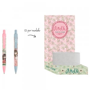 Display cu 24 pixuri cu mecanism Anneke, diverse modele Display cu 24 pixuri cu mecanism Anneke, diverse modele