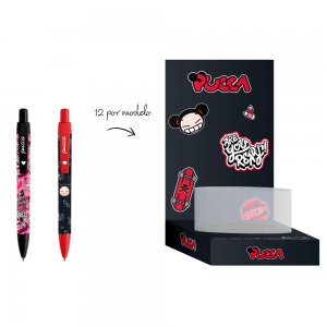 Display cu 24 pixuri cu mecanism Pucca, diverse modele Display cu 24 pixuri cu mecanism Pucca, diverse modele