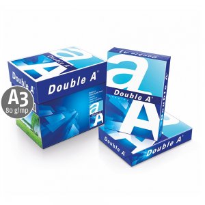 Hartie copiator Double A, A3, 80 g/mp, 500 coli/top