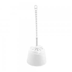 Perie pentru toaleta cu suport din plastic